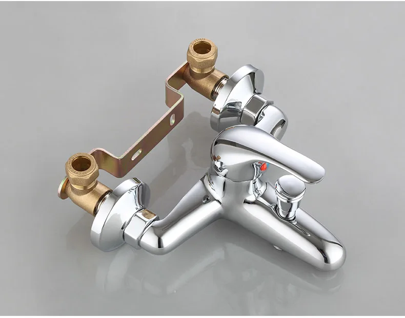 Термостатический душевой смеситель кран бар клапан скрытый крепежный фитинг