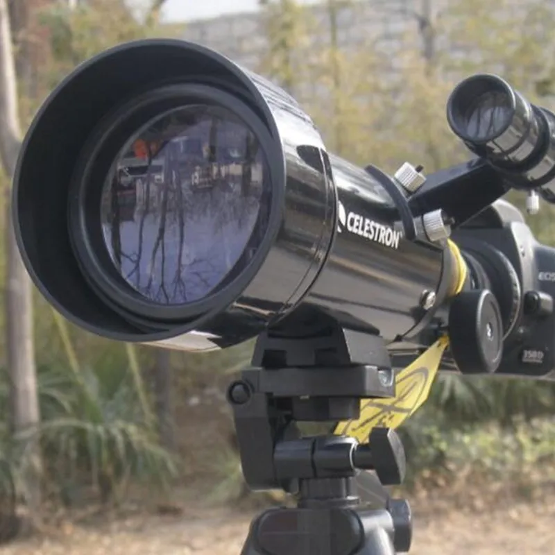 Телескоп CELESTRON PowerSeeker 70/400 мм, космическая астрономия, для начинающих, для путешествий, оптический штатив, Зрительная труба, телескопическая