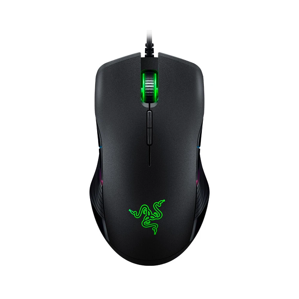 razer Lancehead турнирный выпуск Проводная игровая мышь 16000 точек на дюйм 5 г Оптический сенсор левый и правый обе руки игровой мышь