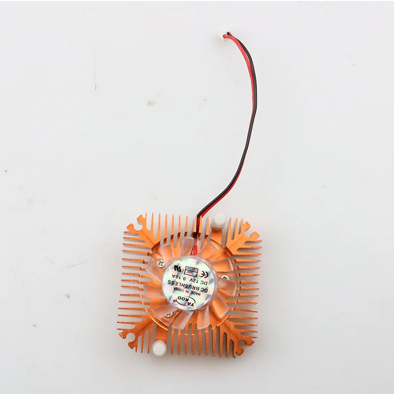 55 мм 2 PIN видеокарты охлаждающий вентилятор Радиатор кулер подходит для