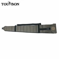 tourbon hunting gun accessories airsoft shotgun slip gun padded bag protection case foldable 600d nylon carrier shooting 125cm