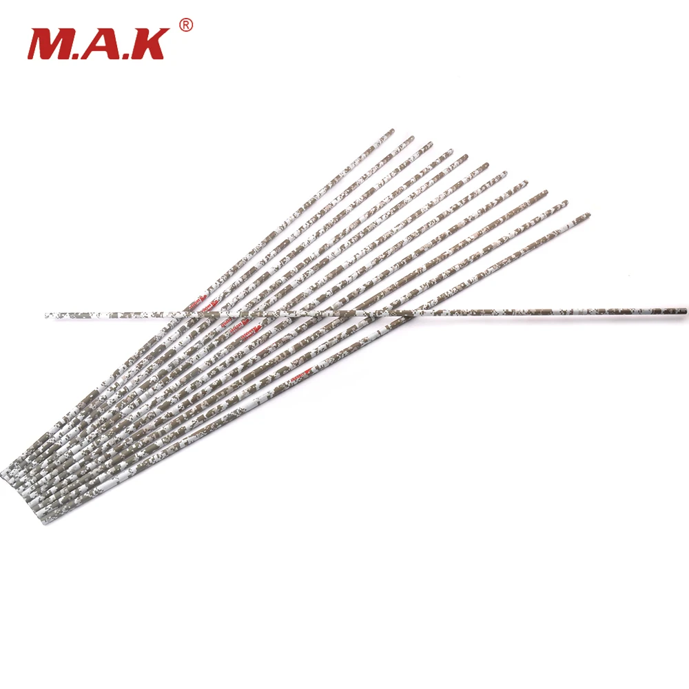 

6/12/24pcs Carbon Arrow Shaft 30 inch OD 7.6mm ID 6.2mm Spine 400 for Compound Bow Hunting Shooting Archery