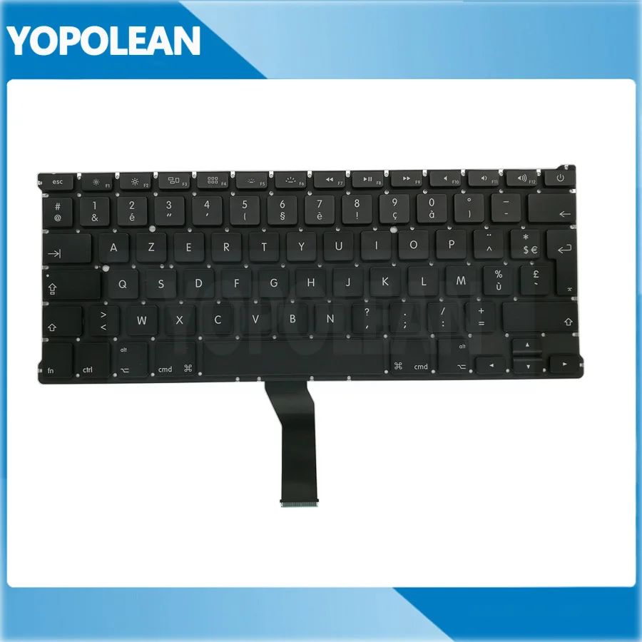 10 шт./лот новая AZERTY Французская клавиатура для Macbook Air 13 &quotA1369 A1466 2011 2012 2013 2014 2015