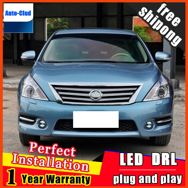 Стайлинг автомобиля светодиодный ные Противотуманные фары для Nissan Sunny 2011-2015 с
