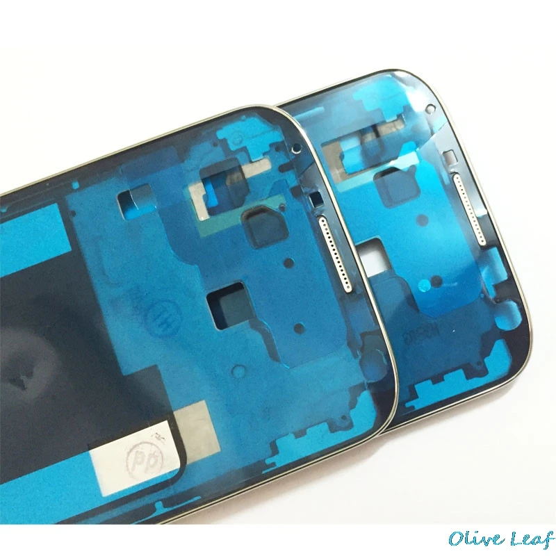 Новый корпус передней рамы для Samsung Galaxy S4 i9500 i9505 i337 Передняя пластина чехол рамка