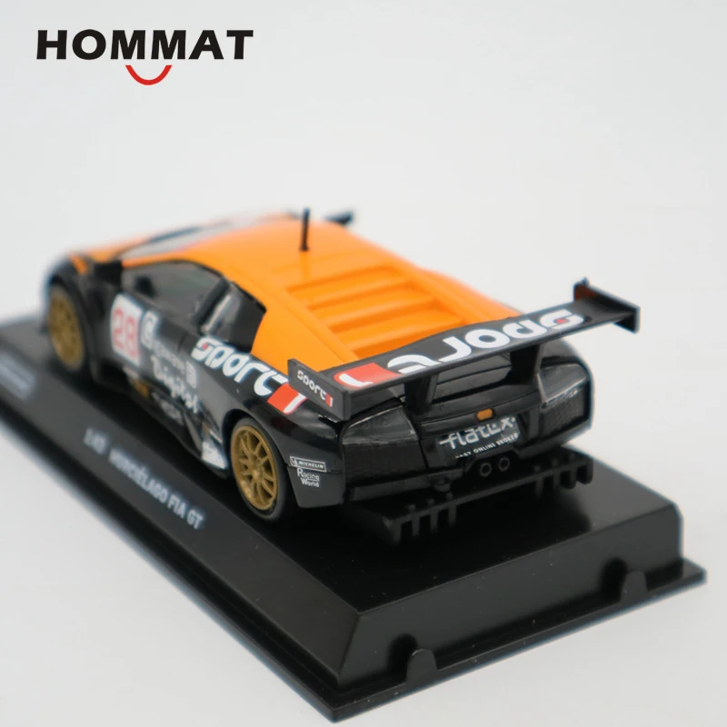 Hommate 1/43 муриеллаго FIA GT гоночный автомобиль модель сплав металл 1:43 литые