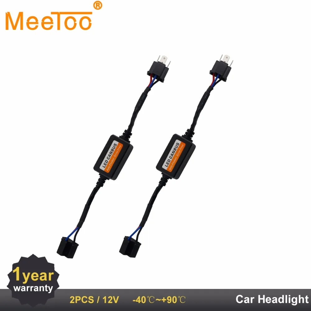 Автомобильный декодер компенсатора H7 H4 H11 HB4 9005 9006 H1 светодиодный одинарный
