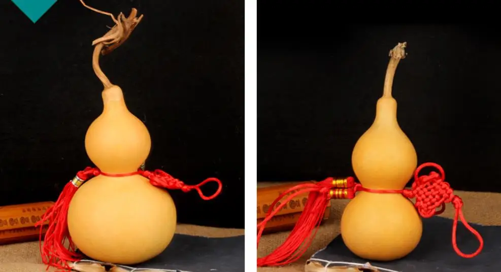 1 шт. натуральная тыква подвеска фэн шуй благословение счастливое украшение