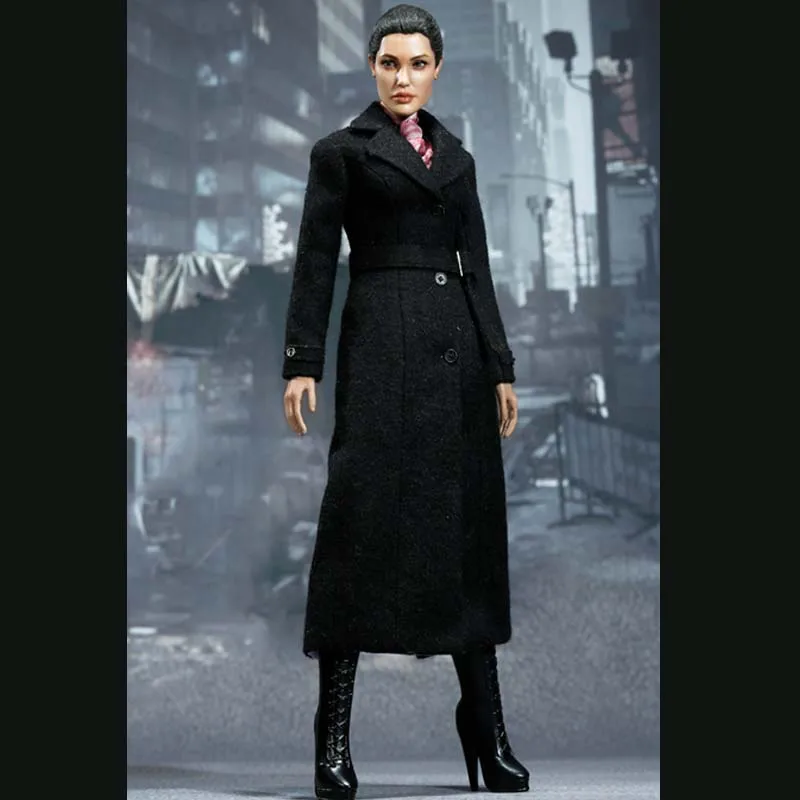 Mnotht EX018 1/6 специальный агент пара Mrs. Smith набор костюм короткая юбка пальто Одежда Аксессуар игрушка для 12 дюймов солдат фигурка b