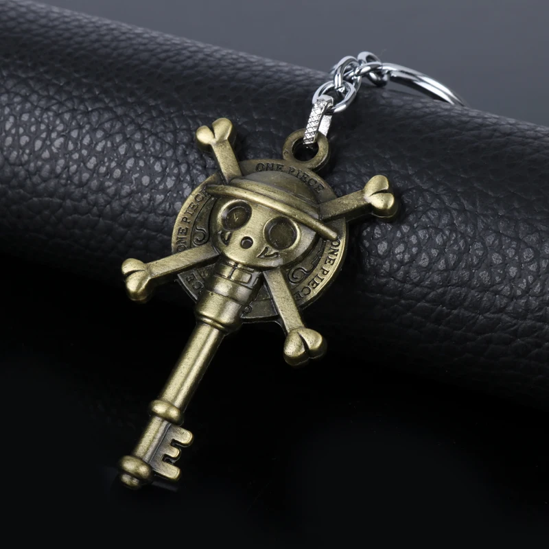 Цельный брелок MQCHUN для ключей в японском стиле аниме металлический с подвеской