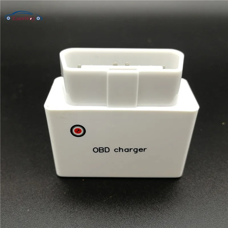 Воспроизведение и подключение OBD зарядное устройство зарядка с двумя USB быстрой