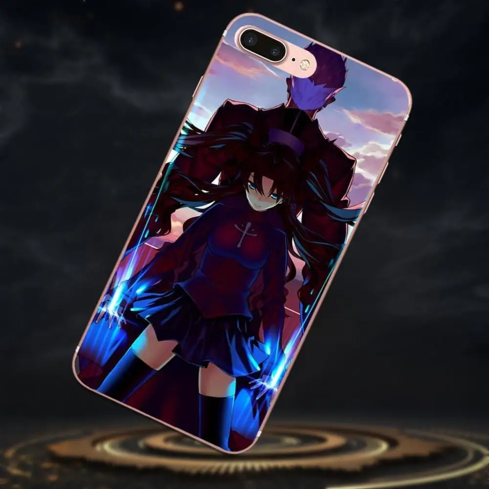 Мягкий ТПУ Модный Оригинальный аниме Fate Stay Night Saber для Galaxy J1 J2 J3 J330 J4 J5 J6 J7 J730 J8 2015 2016