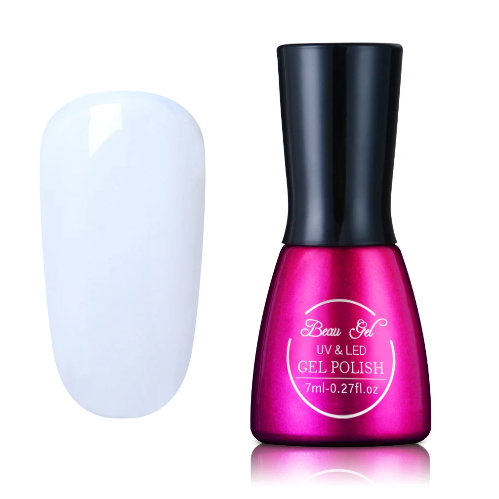 1323 Beau гель UV Vernis Полупостоянный 7 мл УФ-гель для ногтей замачиваемый долговечный светодиодный лак для ногтей, лак для ногтей - Цвет: 1323