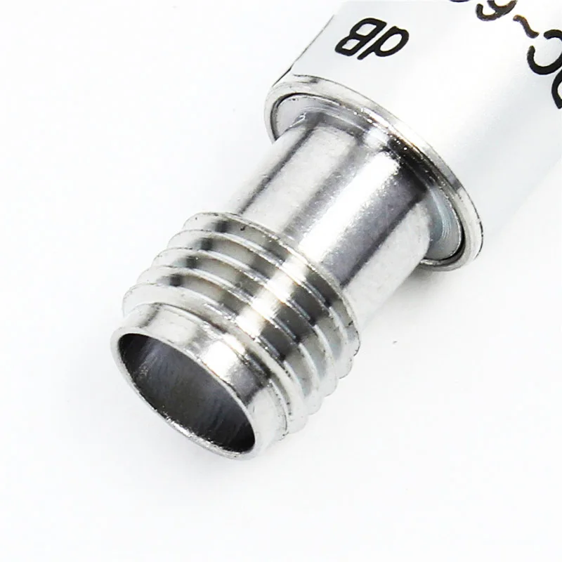 Точный Фиксированный аттенюатор 10 дБ 50 ГГц 2 Вт штекер гнездо|attenuator|attenuator 10dbattenuator