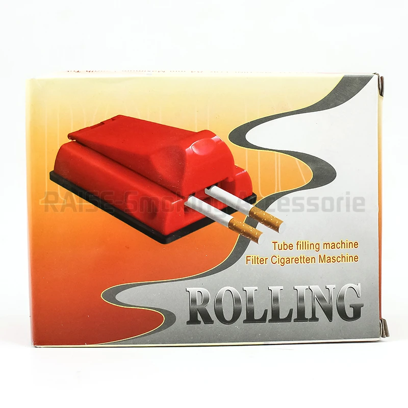 1 шт. производитель пластиковых ручных двойных сигаретных трубчатых инжекторов