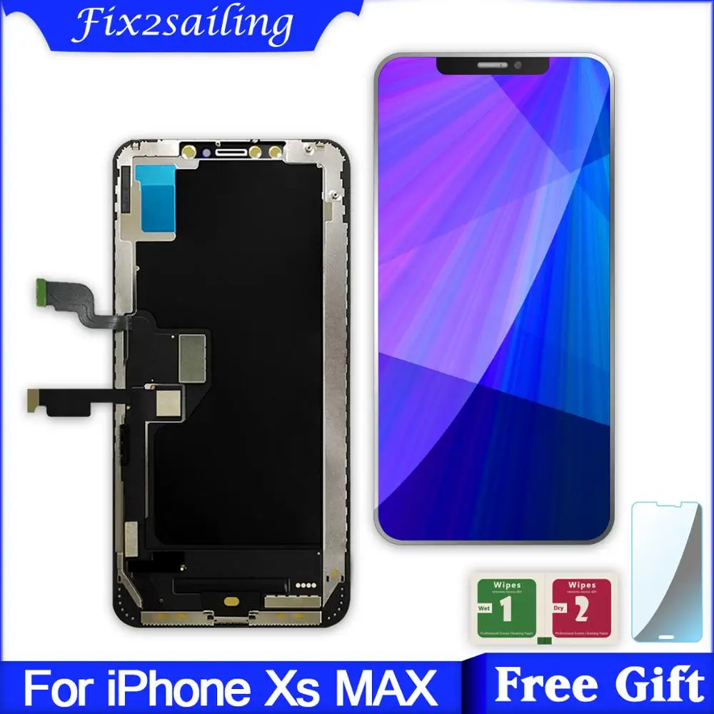 ЖК дисплей для iPhone XS Max с сенсорным экраном и дигитайзером в сборе Max|Экраны