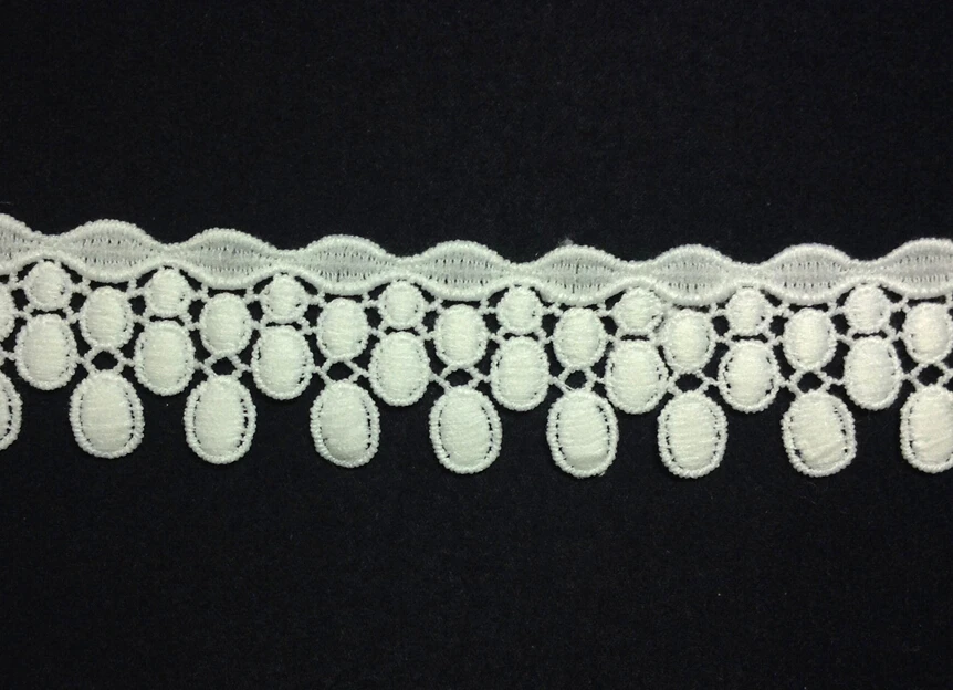

3.6cm milk fibre embroidery lace trim,high quality Eco-friendly soft touch flower lace trimming,XERY-NY05058