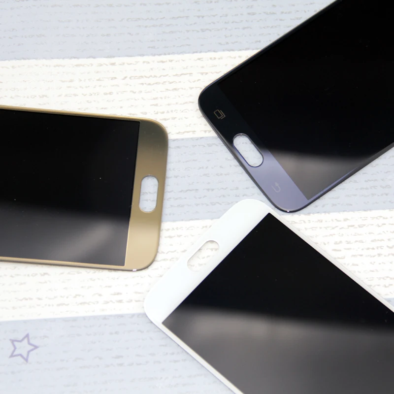 Для SAMSUNG Galaxy S6 G920 G920F ЖК-дисплей кодирующий преобразователь сенсорного экрана в