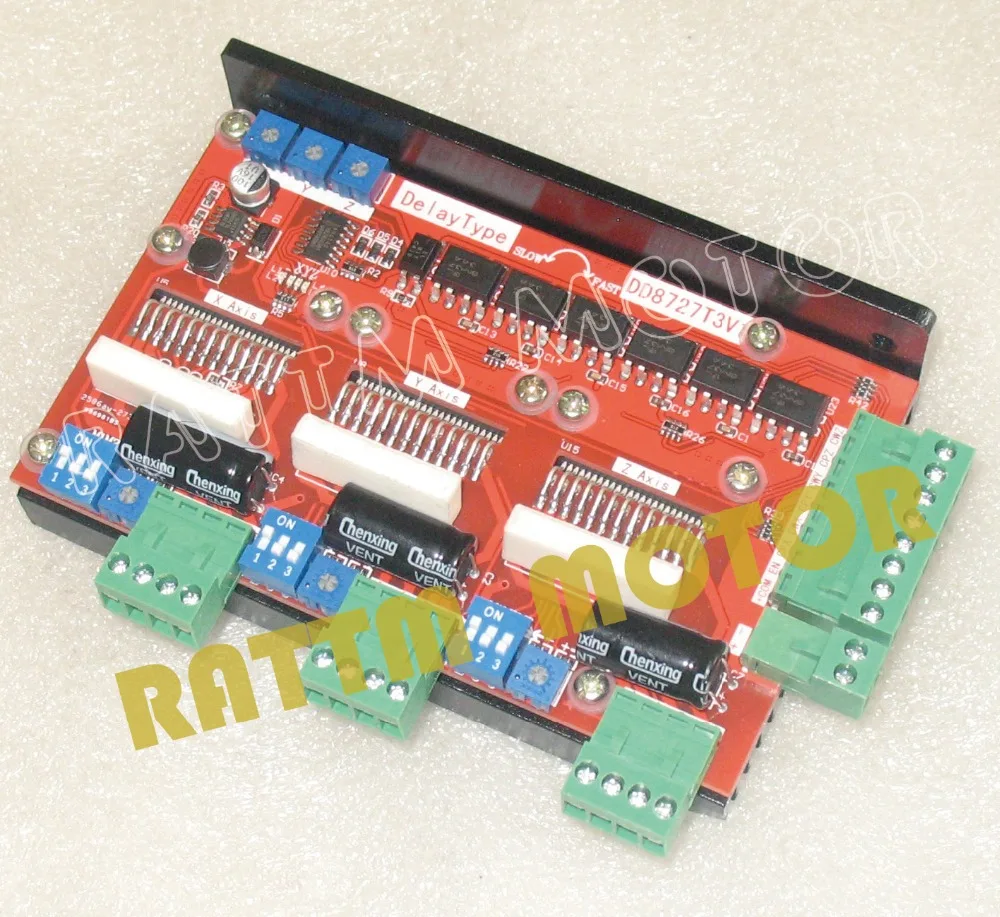 3-осевой шаговый двигатель DD8727T3V1 50 в 4A 128 Microstep для NEMA17/ nema 23 | Обустройство дома