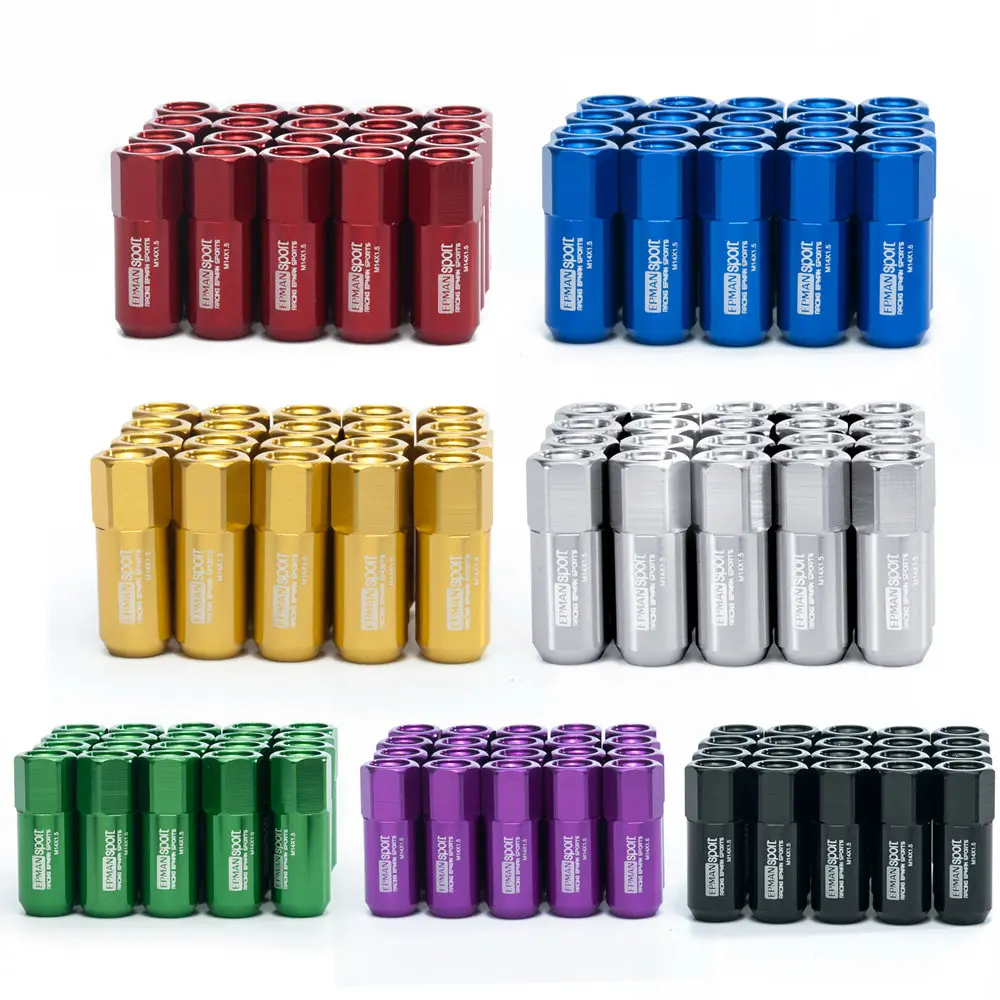20 шт. кованый алюминиевый тюнер для колес и Honda|racing lug nuts|lug nutstuner wheels |