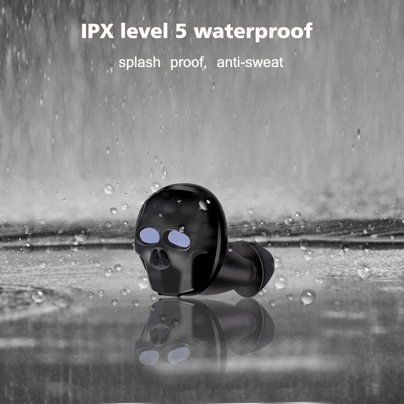 Саго Беспроводной наушники Водонепроницаемый IPX5 один наушник музыкальные