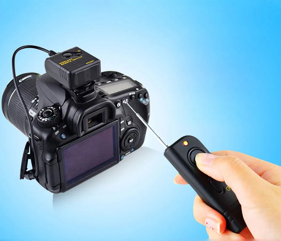 Sidande WX2002 цифровой Беспроводной пульт дистанционного управления спуском фотографического затвора объектива Цифрового Фотоаппарата Canon 7D 6D 5D2 5D3 5D 50D 40D 30D 20D 10D 1D 1DX 1DsMark3