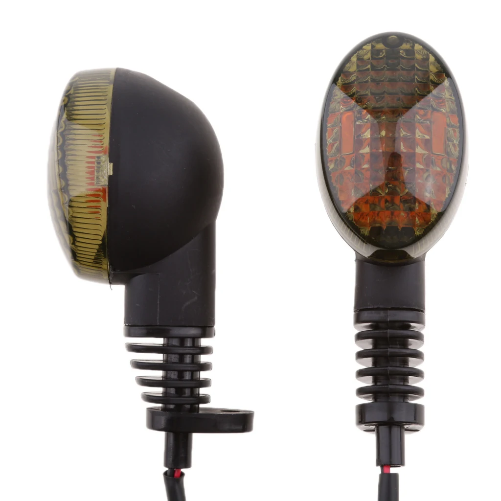

dolity Front Rear Indicator Turn Signal Light for Kawasaki NINJA 250R 2008-2012 Energy-saving and long life Low-consumption