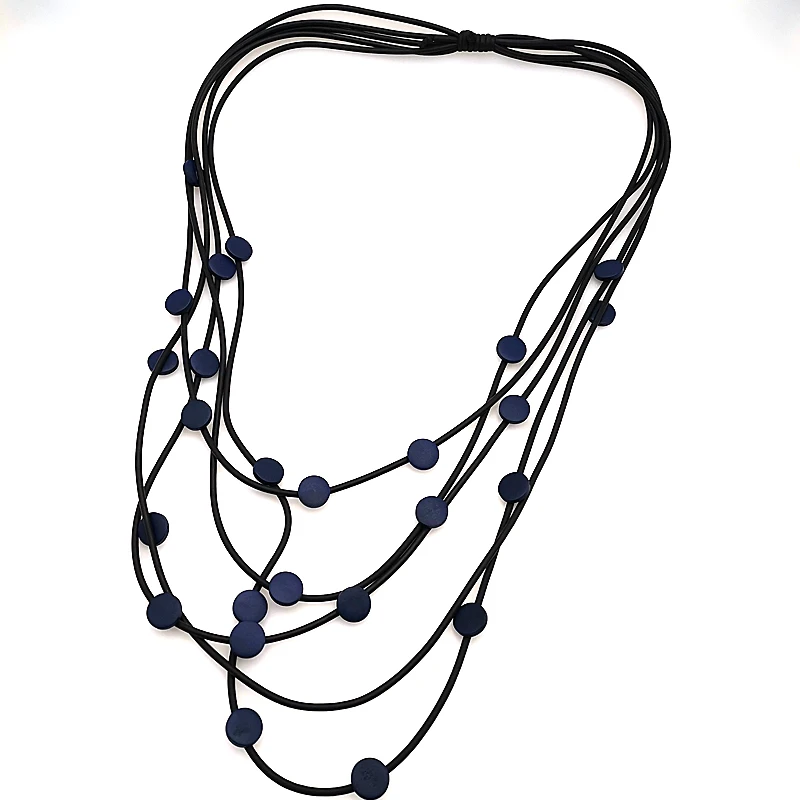 YD &amp YDBZ Новое модное длинное ожерелье Женские Ювелирные изделия эластичные