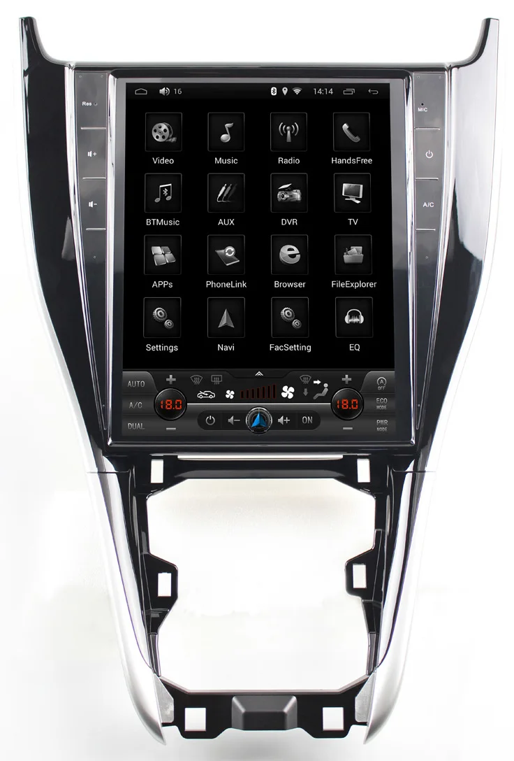 12 1 &quotTouch Android Car Raido GPS для Toyota Harrier XU60 (2013 2017) с Bluetooth Wifi MirrorLink аудио картой + 2 Гб RAM 32