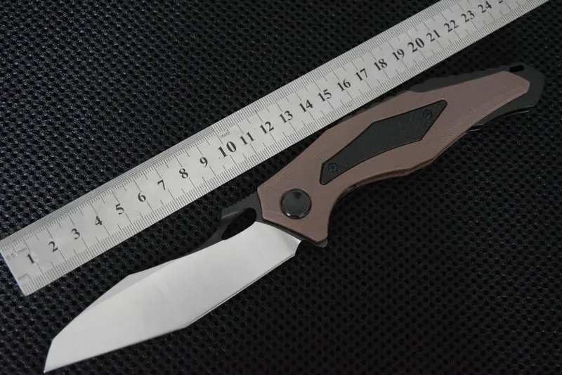 Тактический складной нож TRSKT ZT0427 карманный клинок лезвие 9cr18mov рукоятка из G10 для