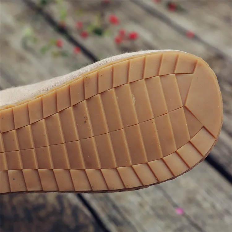Veowalk с вышитым пионом Для женщин Повседневная, хлопковая ткань балетки на плоской подошве Дамская обувь ручной работы, удобная обувь оригинальная обувь сандалии на веревочной подошве-платформе женская обувь