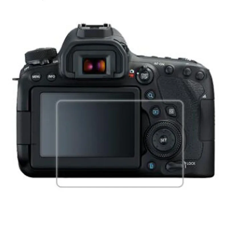 

Tempered Glass Protector for Canon EOS 6D Mark II Mark2 MK2 Markii 6D2 6DII Camera LCD Screen Protective Film Cover Protection