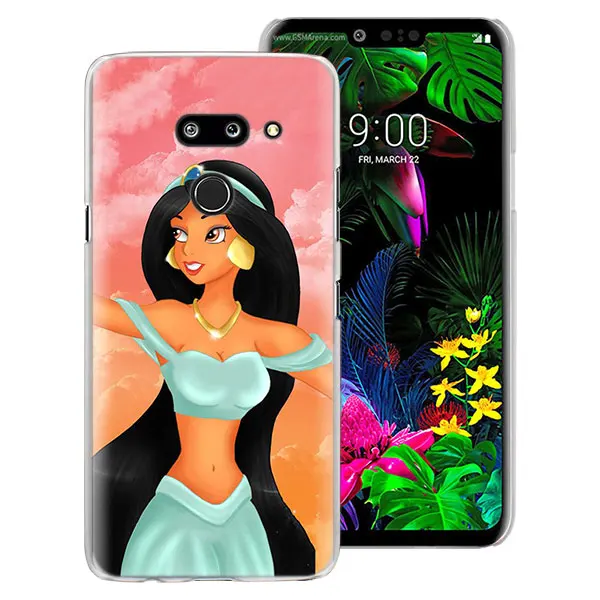 10 Капа Аладдин, Принцесса Жасмин чехол для телефона чехол для LG G7 G8 ThinQ G5 G6 V30 V40 V50 ThinQ Q6 Q7 жесткий чехол-накладка на заднюю крышку - Цвет: 10