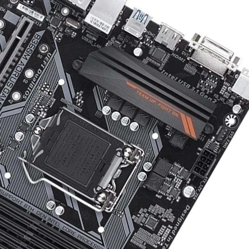 GIGABYTE GA B360M AORUS игровая 3 настольная материнская плата LGA1151 i3 i5 i7 DDR4 64G M.2 Micro