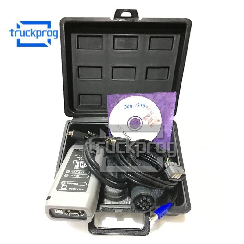V21.2.6 для JCB электронный инструмент для обслуживания для сельского хозяйства, строительства, грузовика, погрузчика, экскаватора, трактора, SPP диагностический инструмент