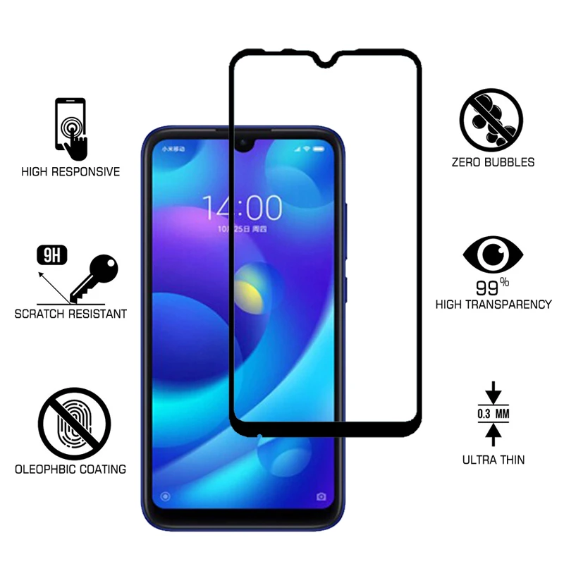 2 в 1 Защитное стекло для Xiaomi Redmi Note 7 Pro защита экрана камеры защитное закаленное на