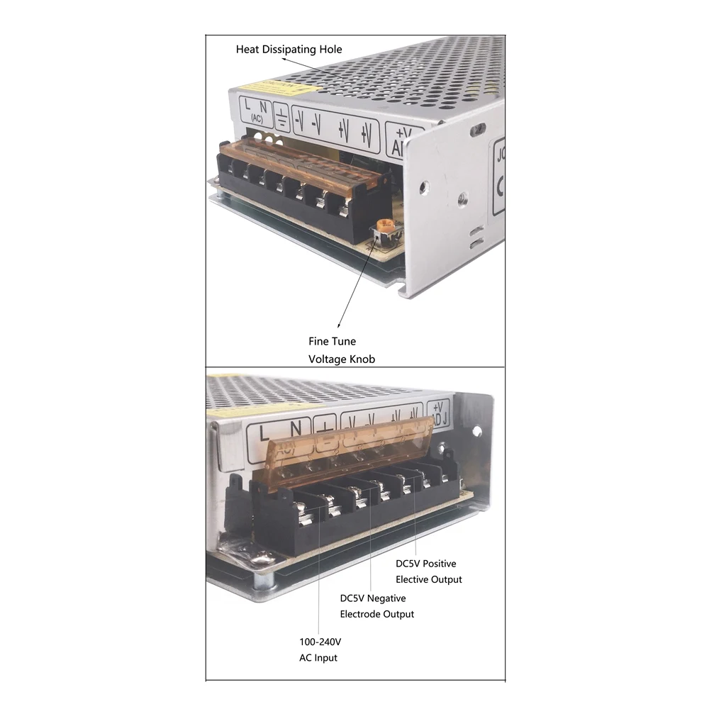 Источник питания для светодиодных лент трансформаторы WS2812B WS2801 SK6812 SK9822 APA102