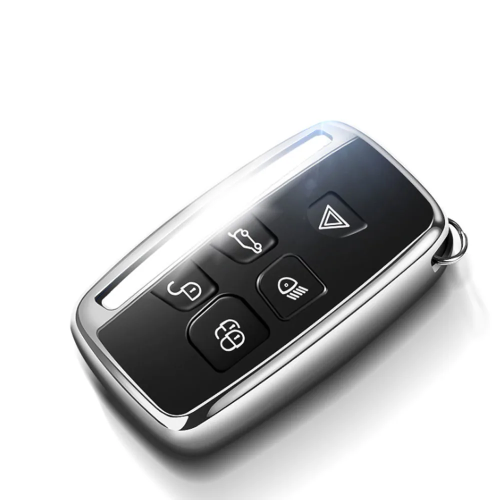 Мягкий ТПУ чехол для ключей для Land Rover A9 Range Rover Sport Evoque freelander 2 Jaguar XE XJ Xjl XF C-X16 V12 гитара F X Typ