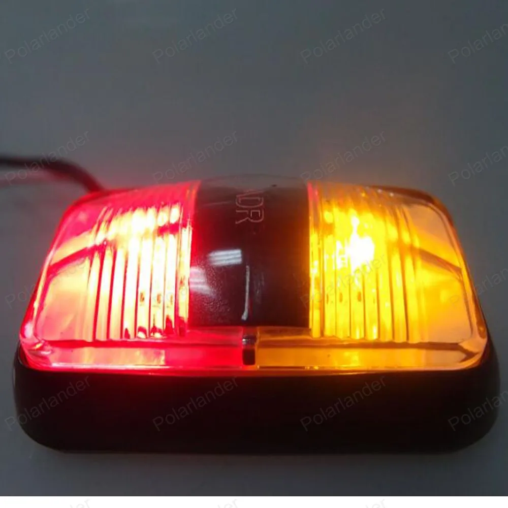 Огни Светодиодный боковые огни сигнал поворота габаритные для грузовиков