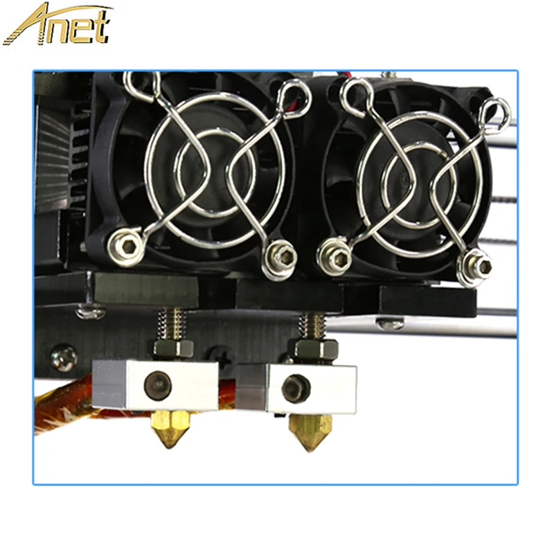Anet A8 один/два цвета 3d принтер заводская цена Reprap Prusa i3 дешевая 3d печатная машина двойное сопло двойной экструдер 22*22*24