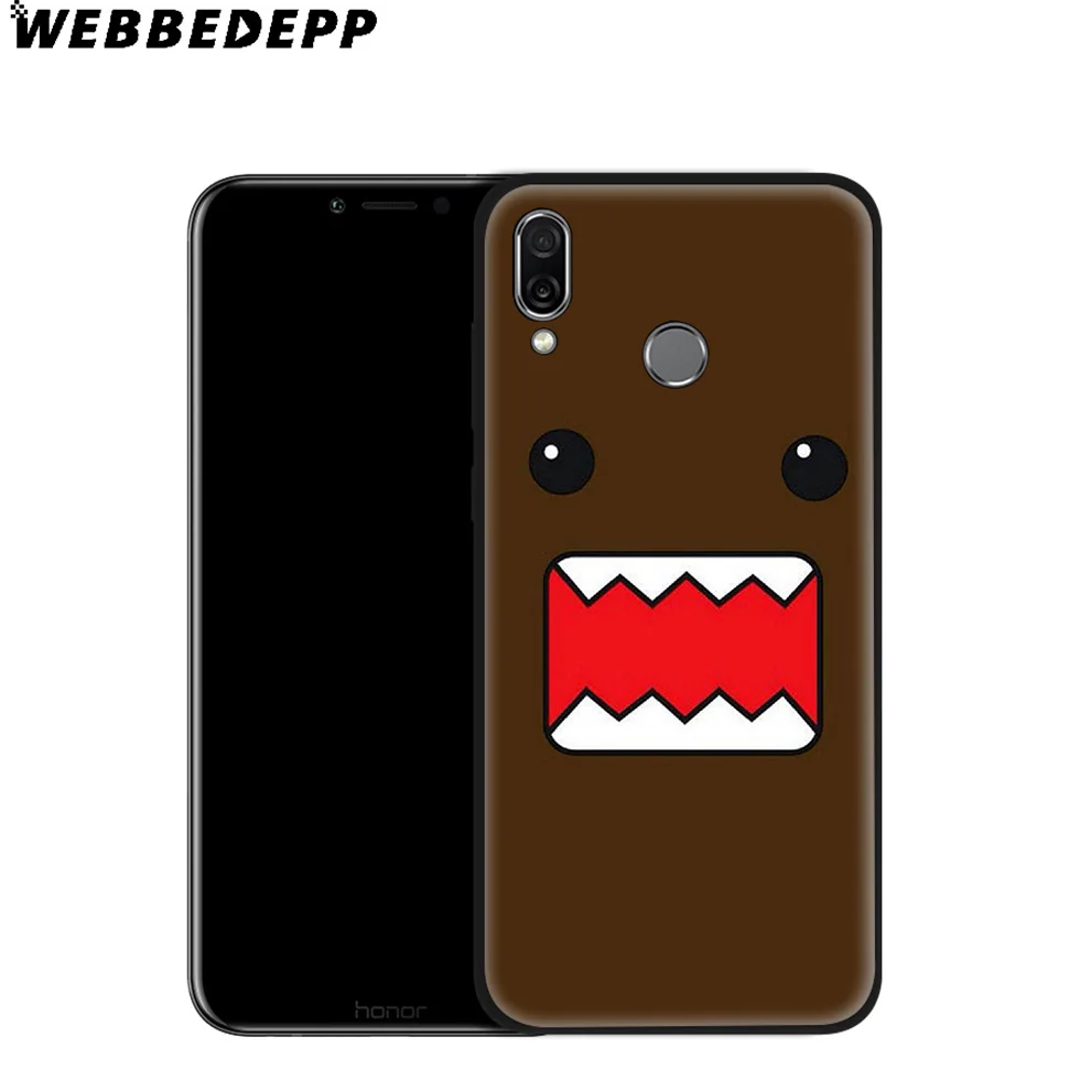 WEBBEDEPP простой Domo Kun аниме мягкий чехол для Huawei P8 P9 P10 P20 P30 Lite Pro P Smart Z Plus 2019 Y6 Prime 2018 2017
