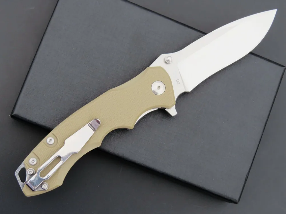 Eafengrow EF12 58-60HRC D2 лезвие G10 ручка складной нож инструмент для выживания кемпинга охотничий карманный нож тактический edc Открытый инструмент