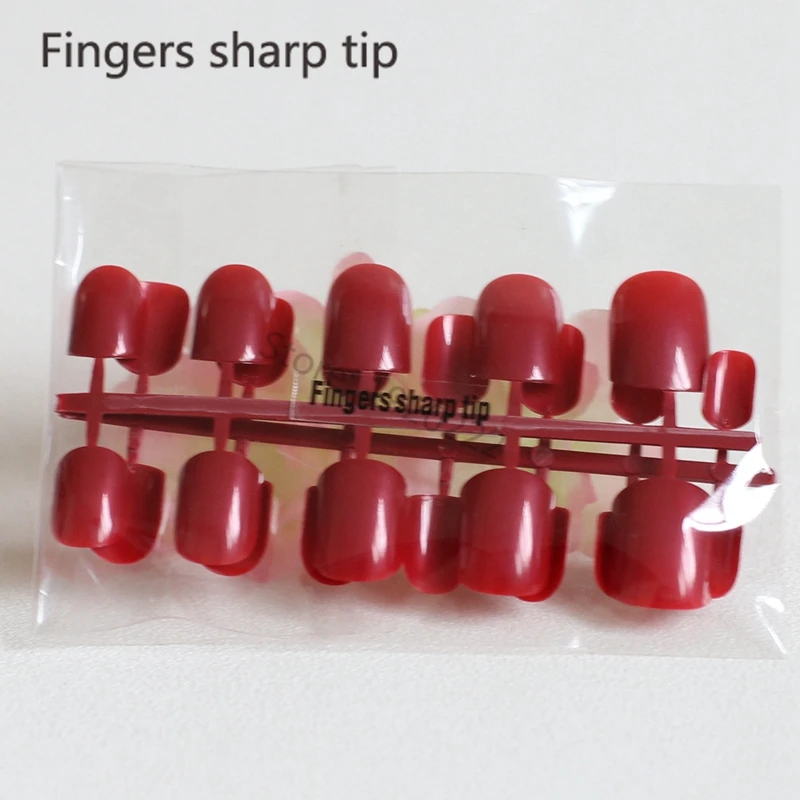 24 шт. накладные ногти из акрила