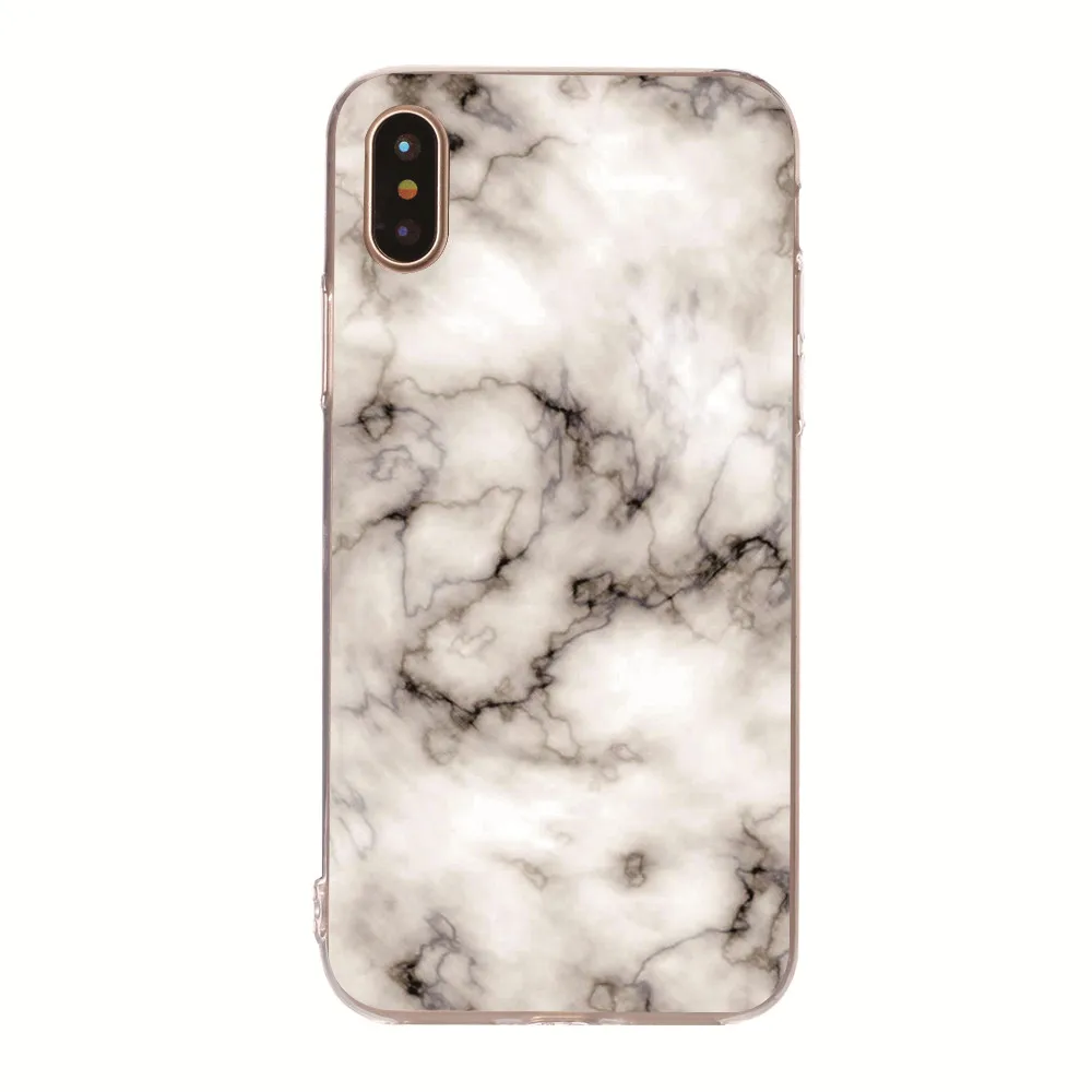 Мармер Zachte ТПУ силиконовый чехол Voor для iPhone5 5S SE 6 6 S 7 7 PLUS 8X8 плюс Мобильный телефон случаях - Цвет: 9