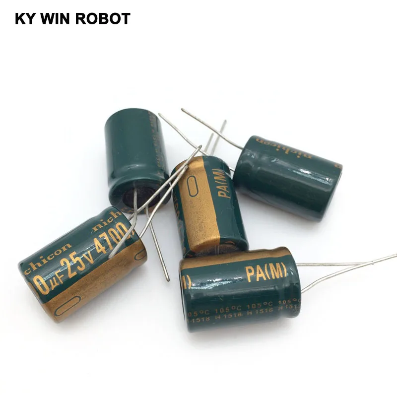5 шт./лот DIP 16*25 мм 25 в 4700 мкФ электролитический конденсатор мм|electrolytic capacitors|capacitor