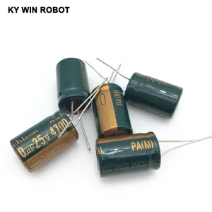 5 шт.лот DIP 16*25 мм 25 в 4700 мкФ электролитический конденсатор 4700 мкФ 25 в 16*25 мм