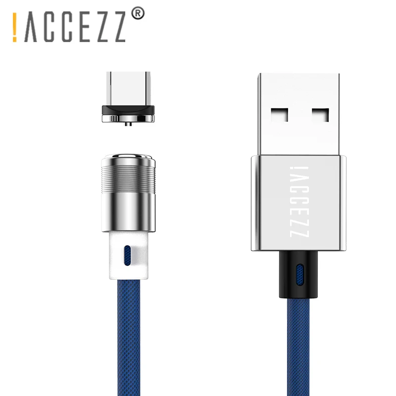 ! ACCEZZ Micro Usb Магнитный зарядный кабель для Xiaomi Redmi Sony Samsung Galaxy S7 S6 S5 Huawei Htc шнур|Кабели