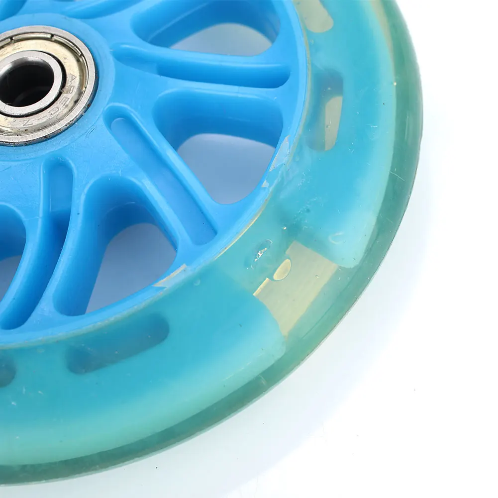 Ролики колеса для скейтборда полиуретан 2 цвета одиночные скачки слайд самокат