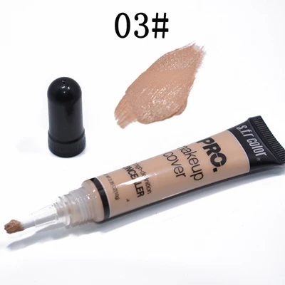 Маскирующий Макияж для лица Corretivo Acne contour palette Makeup основа для контурирования водостойкий крем с полным покрытием - Цвет: 03