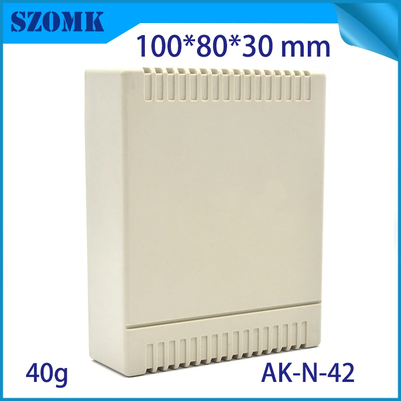 Настенный монтажный корпус из АБС-пластика для электроники 4 шт. 100*80*30 мм